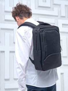 Рюкзак мужской UrbanStorm CH-BP-036-000017 черный, 45х31х13 см