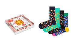 Комплект носков женских Happy Socks XFOD09 разноцветных 36-40, 4 пары