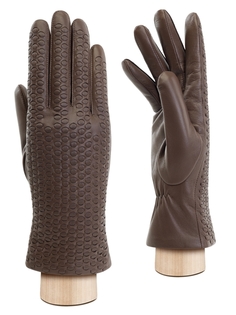 Перчатки женские Eleganzza HP4505 серо-коричневые 6.5