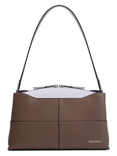Сумка женская Eleganzza Z8712-8128 серо-коричневая