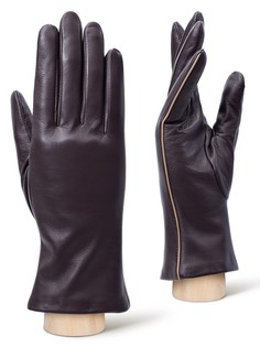 Перчатки женские Eleganzza IS967 коричневые р 8