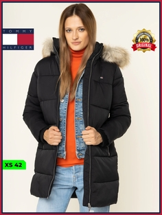 Куртка женская Tommy Hilfiger 4500271810 черная XS