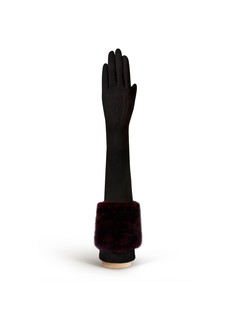 Перчатки женские Eleganzza IS02029shelk черные 6.5