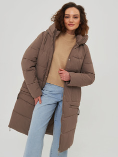 Куртка женская Каляев 68469 коричневая 46 RU