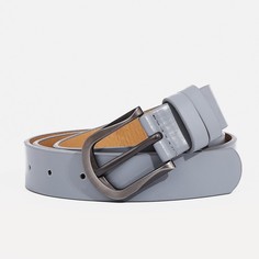 Ремень женский 9720625 серый, 110х2,7 см No Brand