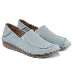 Слипоны женские Clarks Funny Go 26148254 серые 36 EU