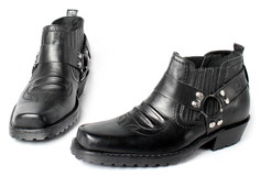 Ботинки мужские Afalina Pirate 303001 Sailor Whistle черные 46 RU