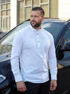 Рубашка мужская Essecco 95TUSF белая 4XL