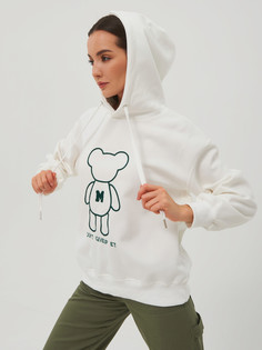 Худи женское КАЛЯЕВ 69785 белое one size