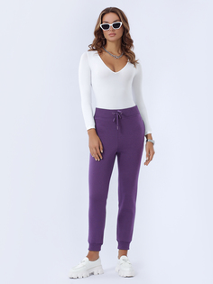 Спортивные брюки женские КАЛЯЕВ 67107 фиолетовые 50 RU