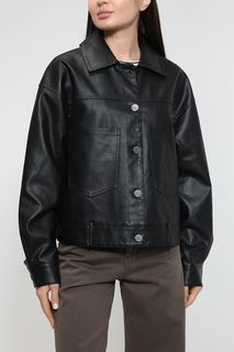 Кожаная куртка женская Loft LF2032893 черная L