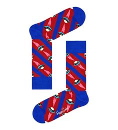 Носки мужские Happy Socks UFO01 синие 25