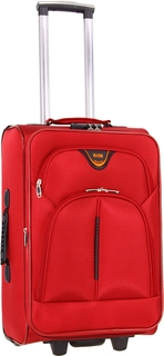 Чемодан унисекс RION+ R411 бордовый, M