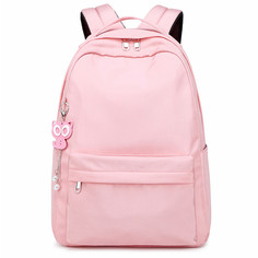 Рюкзак женский M32 розовый, 42х30х14 см No Brand