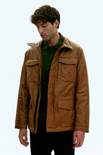 Куртка мужская Finn Flare FAD21043 коричневая 2XL