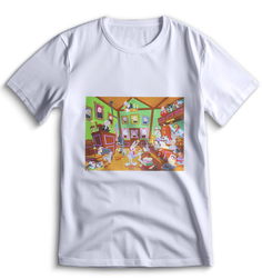 Футболка Top T-shirt Веселые Мелодии looney tunes 0062 белая S