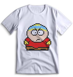 Футболка Top T-shirt Южный парк South Park 0190 белая XS