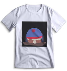 Футболка Top T-shirt Южный парк South Park 0068 белая 3XS