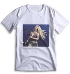 Футболка Top T-shirt Бритни Спирс Britney Spears 0040 белая L