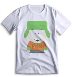 Футболка Top T-shirt Южный парк South Park 0097 белая XS