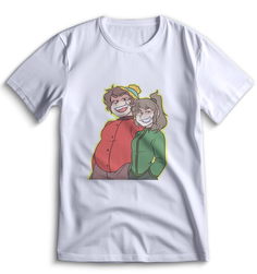 Футболка Top T-shirt Южный парк South Park 0187 белая S