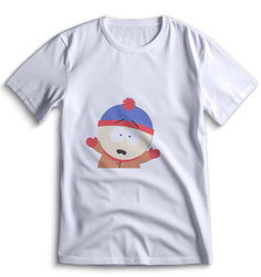 Футболка Top T-shirt Южный парк South Park 0032 белая XXS