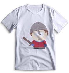 Футболка Top T-shirt Южный парк South Park 0160 белая XXS