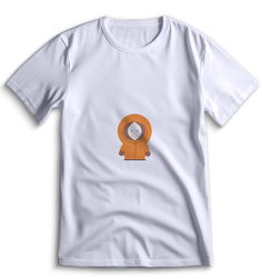 Футболка Top T-shirt Южный парк South Park 0118 белая 3XS