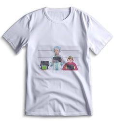 Футболка Top T-shirt Южный парк South Park 0038 белая M