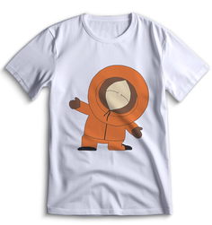Футболка Top T-shirt Южный парк South Park 0129 белая XS