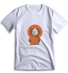 Футболка Top T-shirt Южный парк South Park 0121 (2) белая XXS