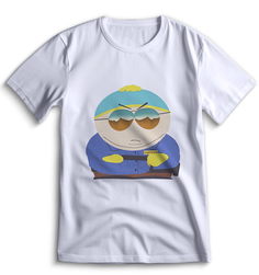 Футболка Top T-shirt Южный парк South Park 0183 белая XXS