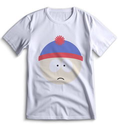 Футболка Top T-shirt Южный парк South Park 0064 белая S
