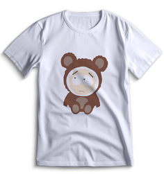 Футболка Top T-shirt Южный парк South Park 0082 белая XXS