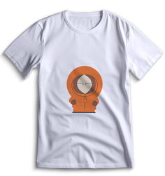 Футболка Top T-shirt Южный парк South Park 0048 белая XL