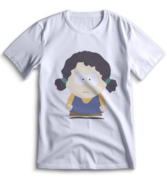 Футболка Top T-shirt Южный парк South Park 0062 белая XS