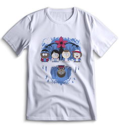 Футболка Top T-shirt Южный парк South Park 0073 белая XL