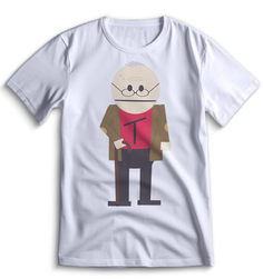 Футболка Top T-shirt Южный парк South Park 0162 белая 3XS