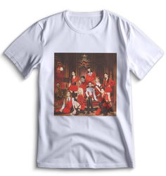 Футболка Top T-shirt Twice (Твайс кейпоп, k-pop) 0001 белая M