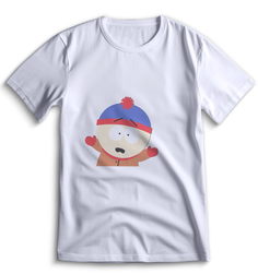 Футболка Top T-shirt Южный парк South Park 0032 белая 3XS