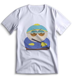 Футболка Top T-shirt Южный парк South Park 0183 (4) белая XS