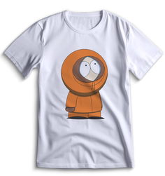 Футболка Top T-shirt Южный парк South Park 0126 белая XS