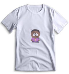Футболка Top T-shirt Южный парк South Park 0058 белая 3XS