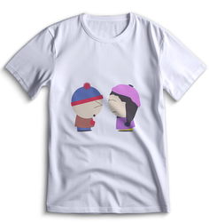 Футболка Top T-shirt Южный парк South Park 0146 (2) белая XL