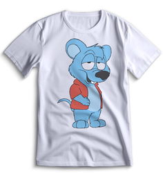 Футболка Top T-shirt Южный парк South Park 0007 белая XS