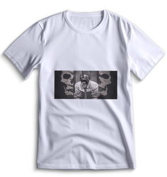 Футболка Top T-shirt Человек Бензопила 0018 белая XL