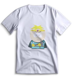 Футболка Top T-shirt Южный парк South Park 0026 белая XXS