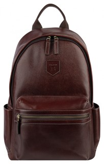 Рюкзак мужской Baron 2-938кВ коричневый, 42х28х11 см