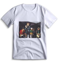 Футболка Top T-shirt The Rolling Stones 0066 белая XXS