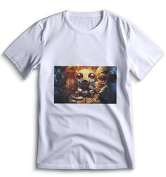 Футболка Top T-shirt Игра The Binding of Isaac (Пиксель, игра пиксель арт) 0029 белая M